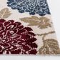 Central Oriental Tulsa Daegan 5" x 7"3" Cream and Multicolor Area Rug, , large