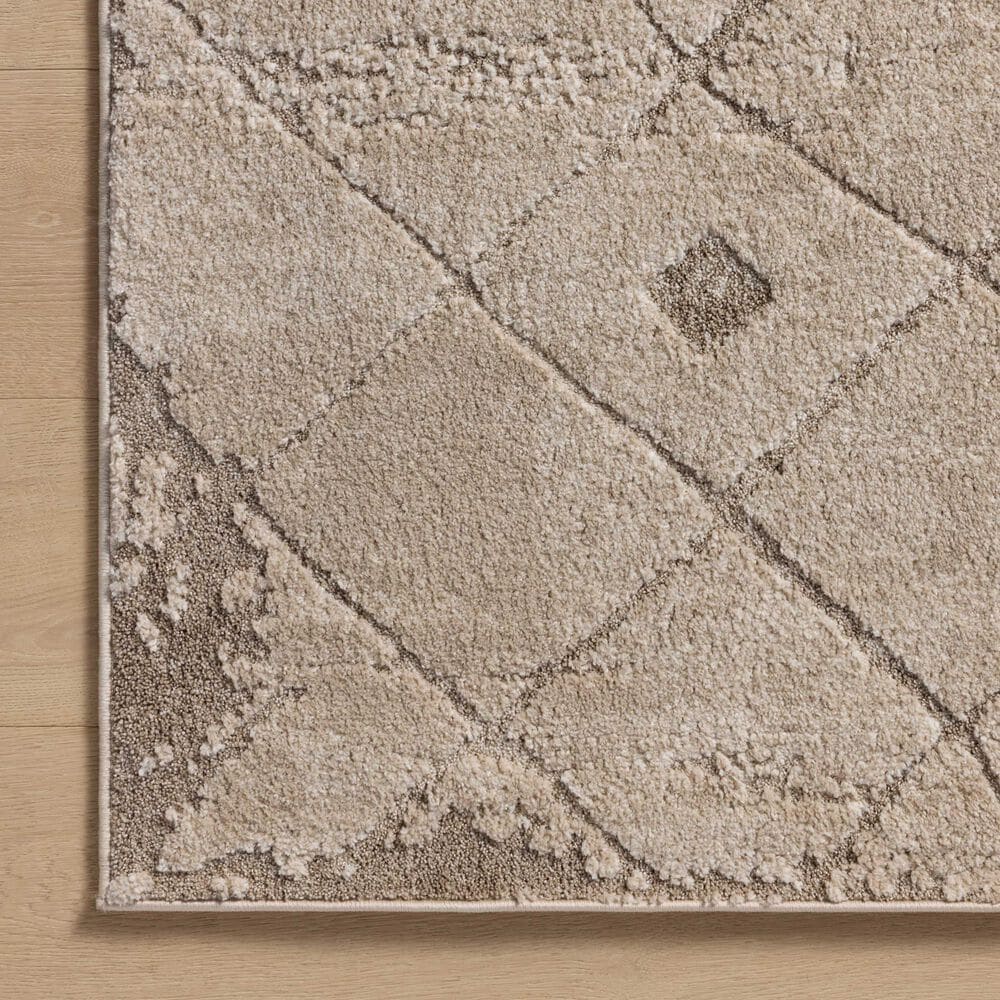Amber Lewis x Loloi Monty 11&#39;6&quot; x 15&#39; Beige and Natural Area Rug, , large