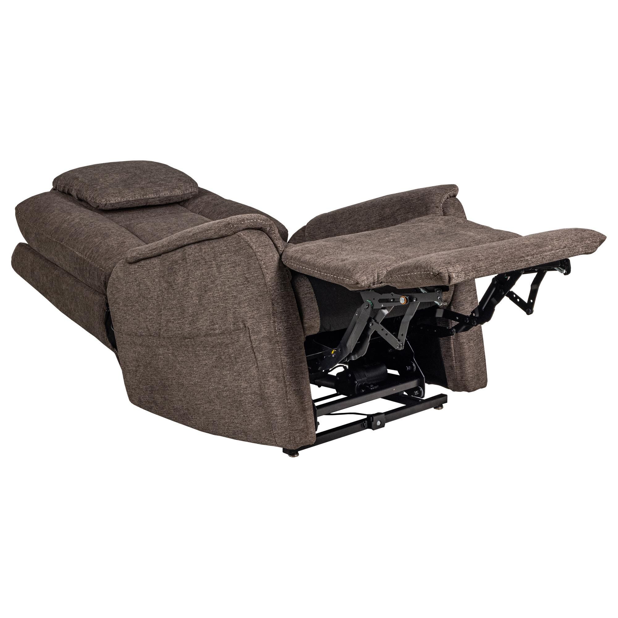 Flexsteel Zecliner Model 3+ Power Lift Recliner in Umber