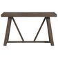 Hawthorne Furniture Hearst Sofa Table and Stools Set in Reclaimed Chevron, , large