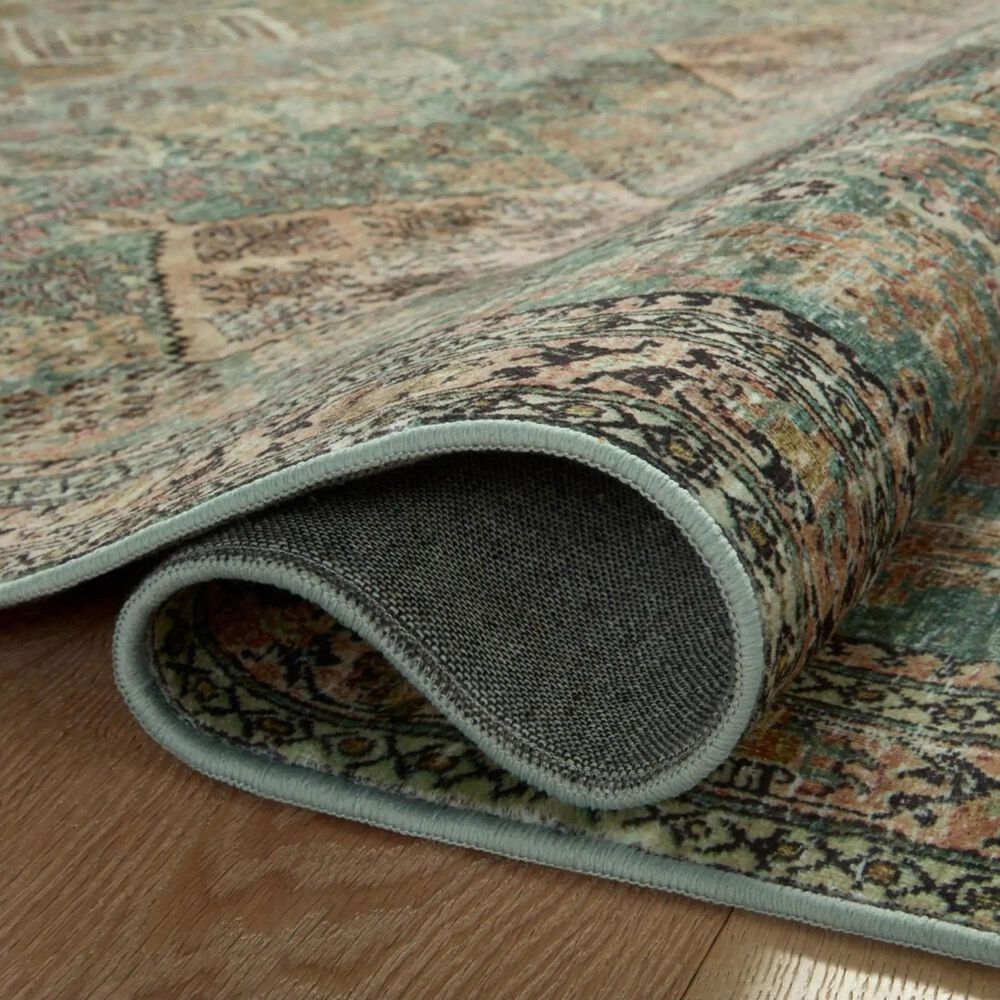 Magnolia Home Sinclair 2&#39;3&quot; x 7&#39;6&quot; Turquoise and Multicolor Runner, , large