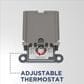 GE Appliances 30-Gallon Tall Electric Water Heater in Gray, , large