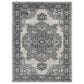 Amer Rugs Alexandria 4" x 6" Ivory and Stone Gray Area Rug, , large