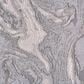 Feizy Prasad Abstract 8" x 11" Light Gray Area Rug, , large