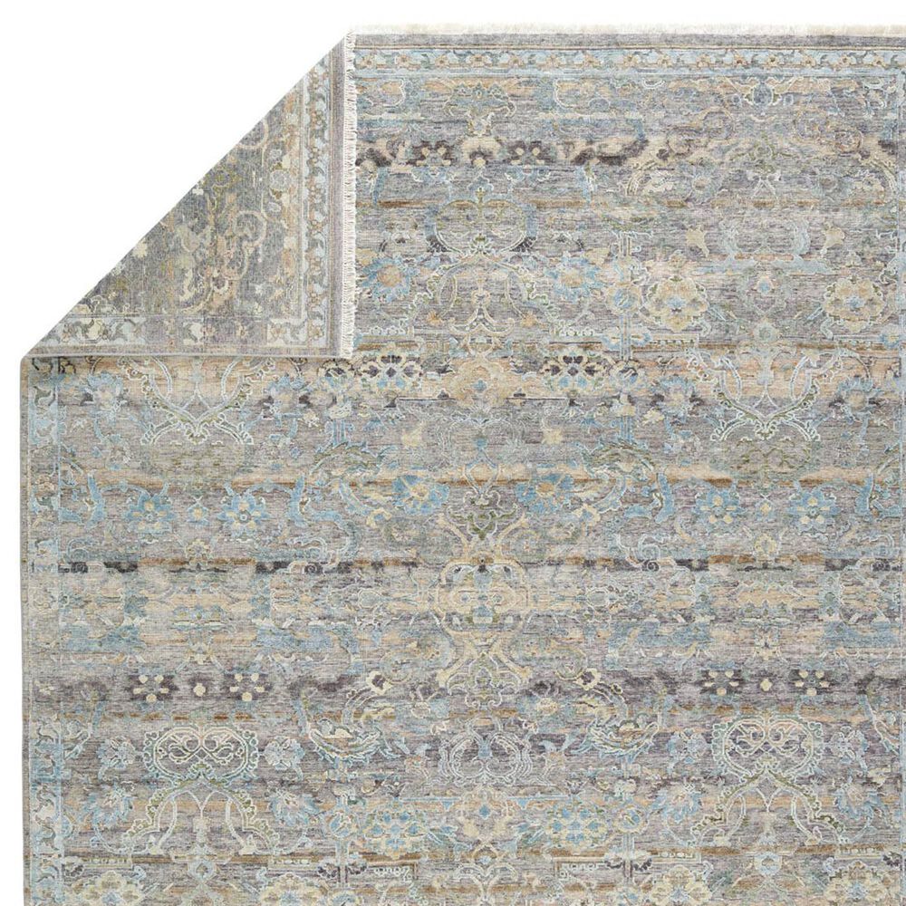 Jaipur Amoret Estoria 6&#39; x 9&#39; Silver Blue Area Rug, , large