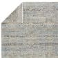 Jaipur Amoret Estoria 6" x 9" Silver Blue Area Rug, , large