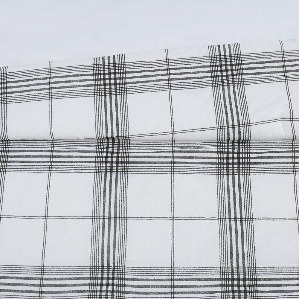 Pem America Cottage Classics Cottage 2-Piece Twin/Twin XL Comforter Set in White and Black, , large