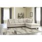 Ashley Falkirk 2-Piece Right Facing Sectional with Chaise in Parchment, , large