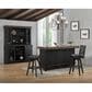 Radius Ashford Complete Back Bar and Hutch in Black, , large