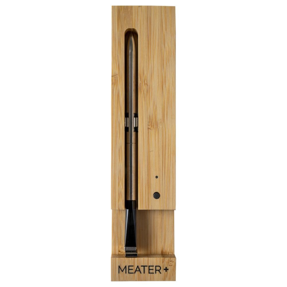 Traeger Grills Meater Plus Wireless Meat Thermometer in Honey and Stainless Steel, , large