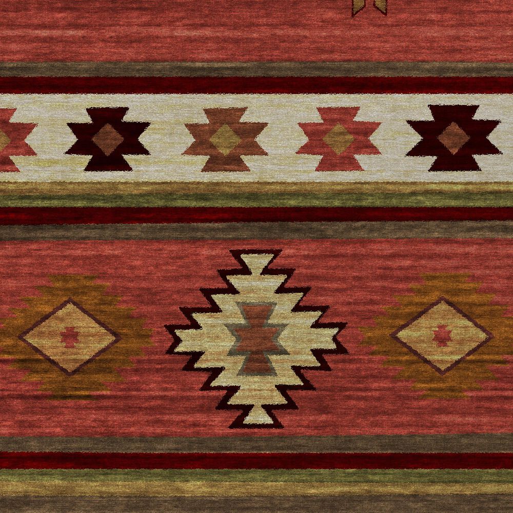 Dalyn Rug Company Phoenix 1&#39;8&quot; x 2&#39;6&quot; Paprika Indoor/Outdoor Area Rug, , large