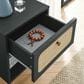 Modway Chaucer 1 Drawer and Shelf Nightstand in Black, , large