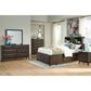 Ashley Vanmore 4-Piece Full Storage Bedroom Set in Dark Brown, , large