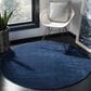 Safavieh Vision 9" Round Navy Area Rug, , large