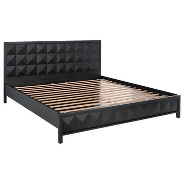 Safavieh Lottie King Platform Bed in Black, , large