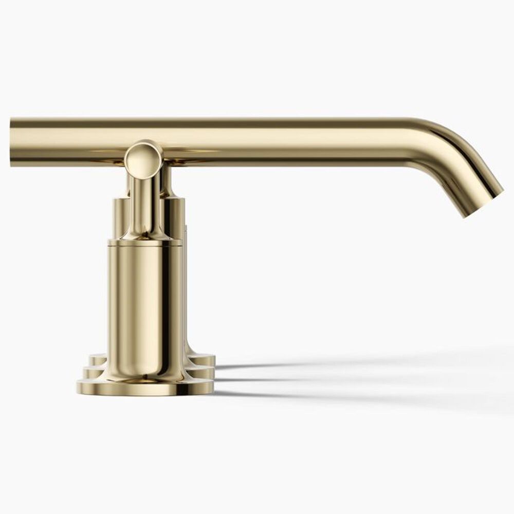 Kohler Purist Widespread Bathroom Sink Faucet in Vibrant French Gold, , large