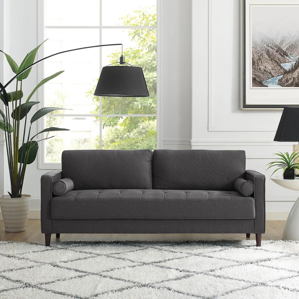 Lifestyle Solutions Langford Stationary Sofa in Heather Grey, , large