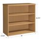 Valor Living Denmark 3-Shelf Bookcase in Natural, , large