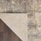 Nourison Quarry QUA03 2"2" x 10" Beige and Grey Runner, , large