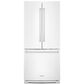 KitchenAid 20 Cu. Ft. Standard Depth French Door Refrigerator in White, , large