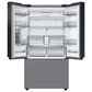 Samsung 4-Piece Kitchen Package with 30 Cu. Ft. French Door Refrigerator and 6.3 Cu. Ft. Smart Freestanding Electric Range in Stainless Steel, , large