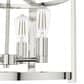 Hunter Astwood 18" 4-Light Chandelier in Polished Nickel, , large