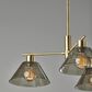 Adesso Zoe 3-Light Chandelier in Antique Brass, , large