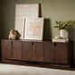 Four Hands Castillo Media Console in Chestnut Parawood, , large