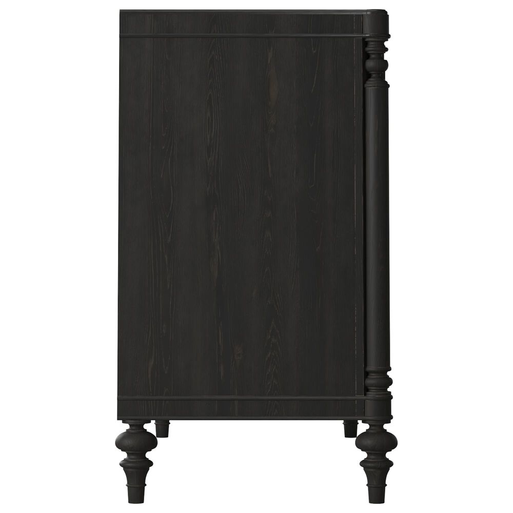 Vantage Atrium 3-Drawer Bachelor Chest in Hand Rubbed Black, , large