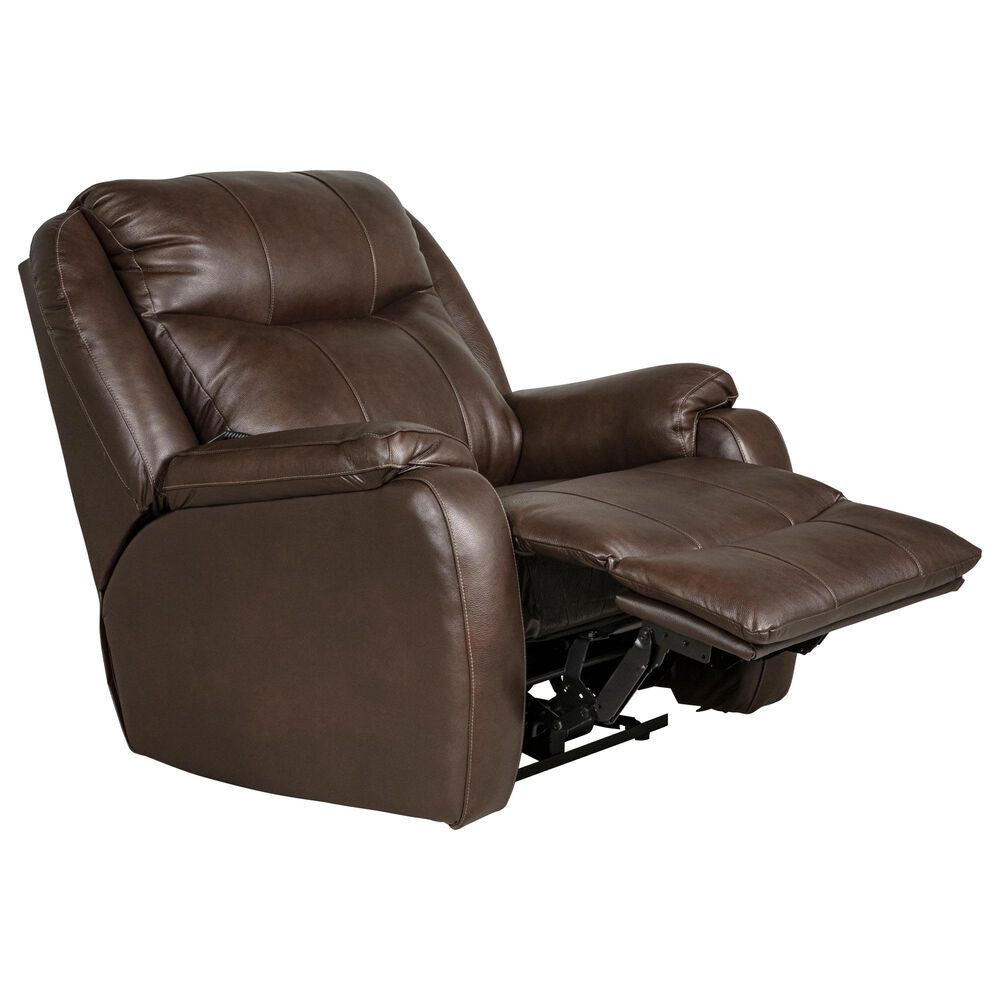 Southern Motion Hercules Power Wall Hugger Recliner with SoCozi in Fresca Dark Roast, , large