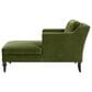 Jennifer Taylor Home Josephine 60" Upholstered Chaise Lounge in Olive Green, , large
