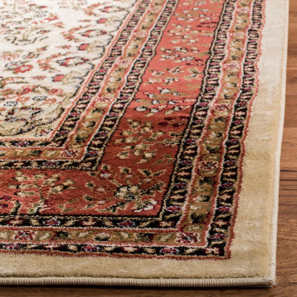 Safavieh Lyndhurst LNH331 2&#39;3&quot; x 6&#39; Ivory and Rust Runner, , large