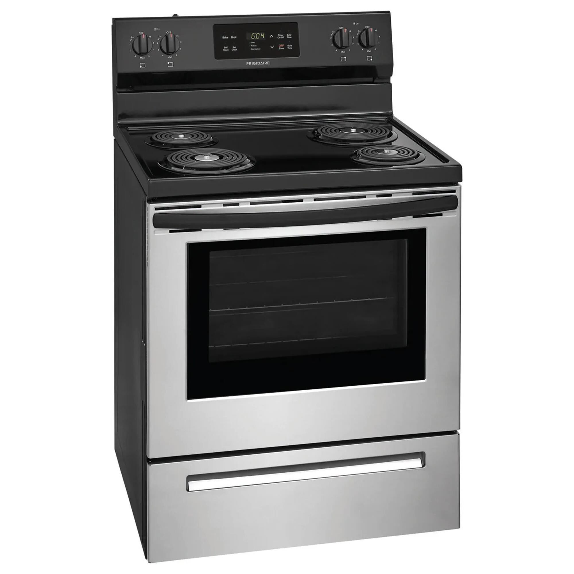 frigidaire stainless steel electric stove