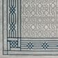 Radici USA Davide Southwestern 5"3" Round Blue Area Rug, , large