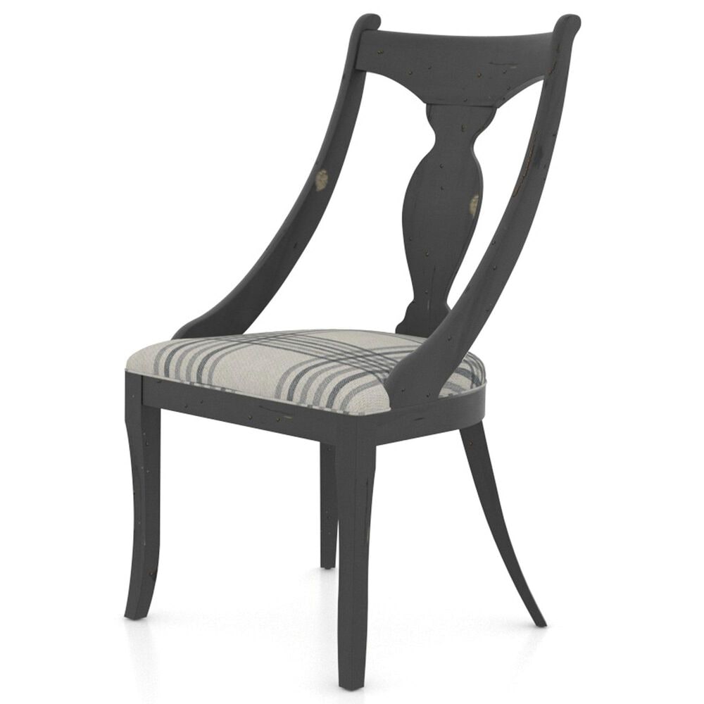 CANADEL Champlain 5-Piece Round Dining Set in Black, , large