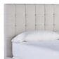 Furniture Worldwide Love Joy Bliss Uptown King Bed in Woven Pewter, , large
