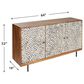 Signature Design by Ashley Kerrings Accent Cabinet in Natural, Black and Ivory, , large