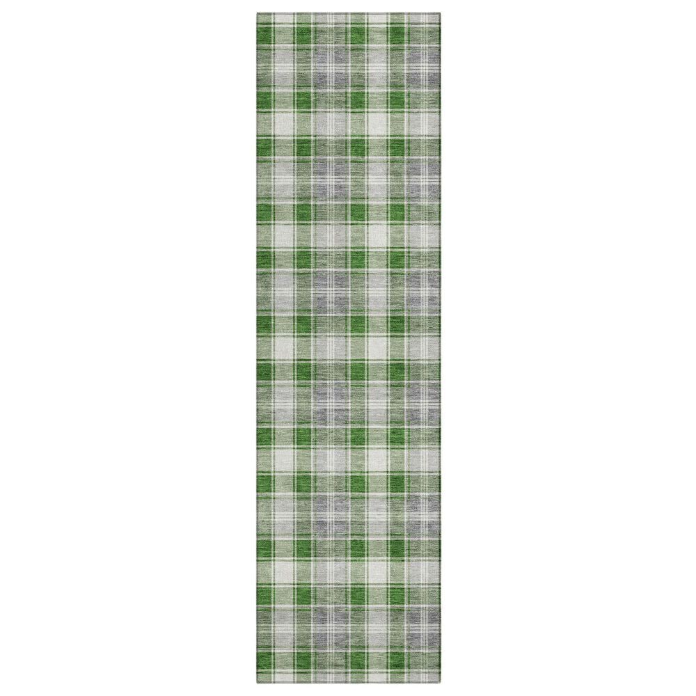 Dalyn Rug Company Wonderland WN25 2"3" x 7"6" Green Indoor/Outdoor Runner, , large