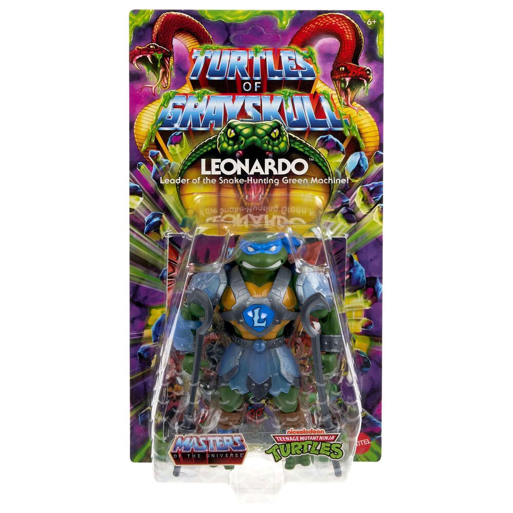 Masters of the Universe Origins Turtles Of Grayskull Action Figure - Leonardo in Multicolor, , large