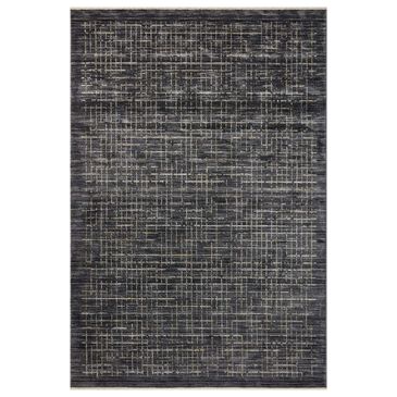 Loloi Soho 2"7" x 8" Onyx and Silver Runner, , large