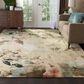 Nourison Prismatic PRS15 9"9" x 13"9" Beige Area Rug, , large