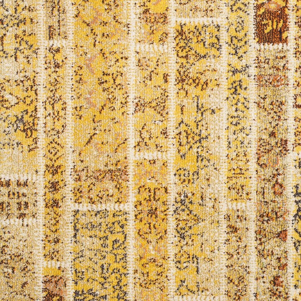 Safavieh Monaco MNC216K-28 2&#39;2&quot; x 8&#39; Yellow/Multi Runner, , large