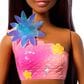 Barbie Flower Magic Mermaid Doll with Long Brown Hair in Multicolor, , large