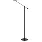 Cal Lighting Haloline Floor Lamp in Sand Black, , large