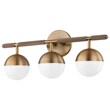 Troy Lighting Enson 3-Light Bath Vanity in Patina Brass, , large