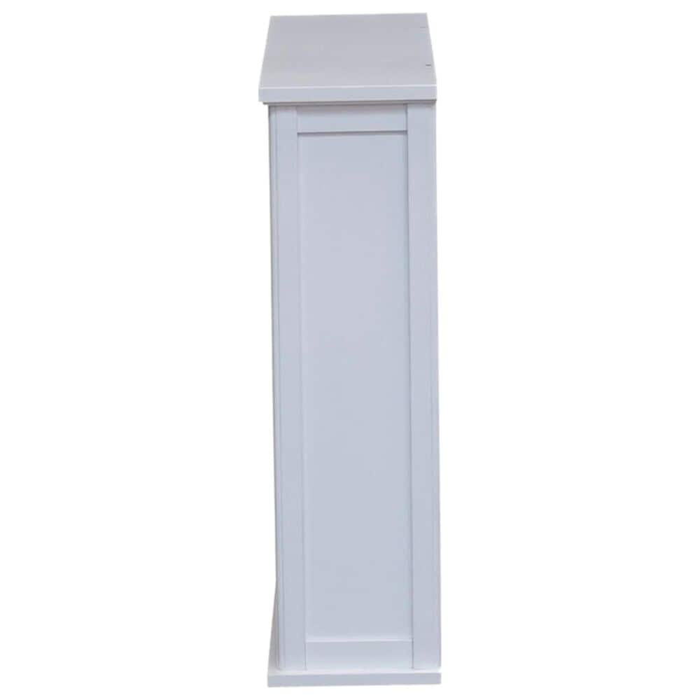 Timberlake Dorset 29&quot; Dorset Over Toilet Hutch with Mixed Storage in White, , large