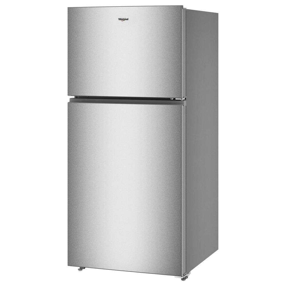 Whirlpool 19 Cu. Ft. Top Freezer Refrigerator in Fingerprint-Resistant Stainless Steel, , large