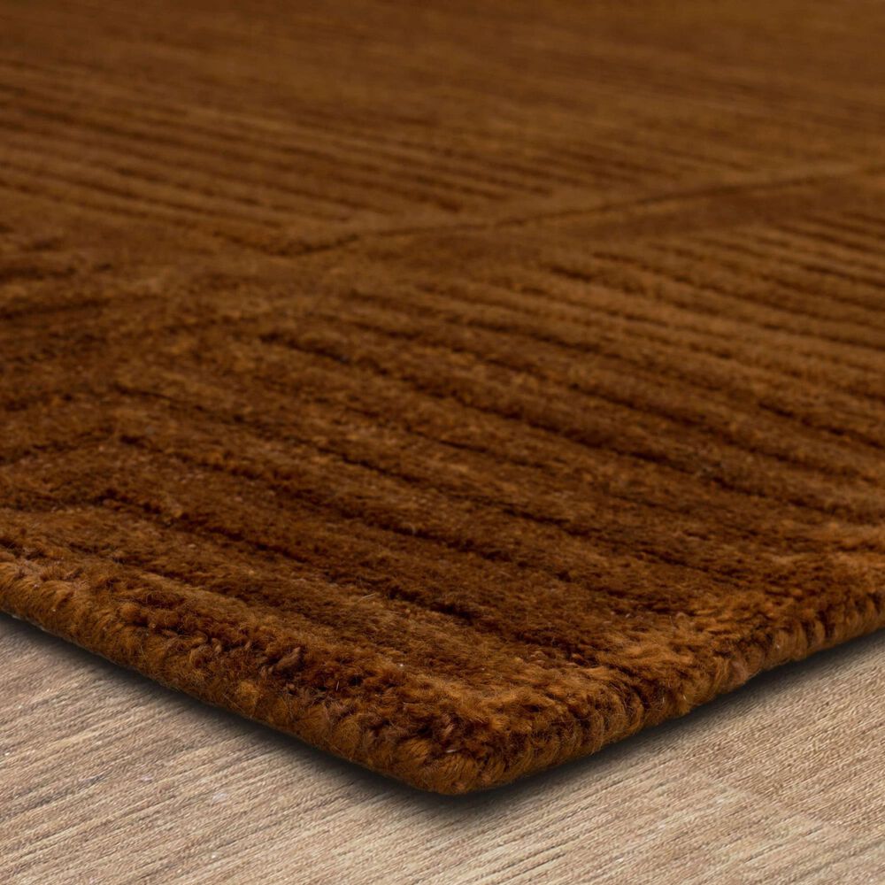 Karastan Terra Firma 5&#39; x 8&#39; Sienna Area Rug, , large