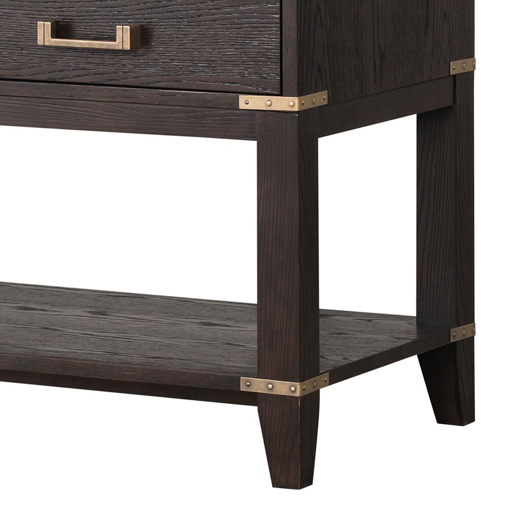 Lexora Home Norwalk 60&quot; Double Bathroom Vanity in Brown Oak with White Quartz Top and Rectangular Sinks, , large