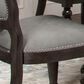 SUNSET Vegas 5-Piece Round Game Table Set in Smoke Gray, , large